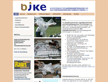 Tablet Screenshot of bjke.de